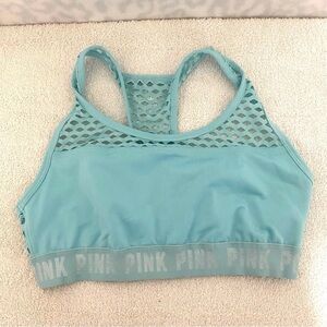 Women’s Pink Victoria’s Secret Ultimate Unlined Sports Bra Aqua Size Large B85